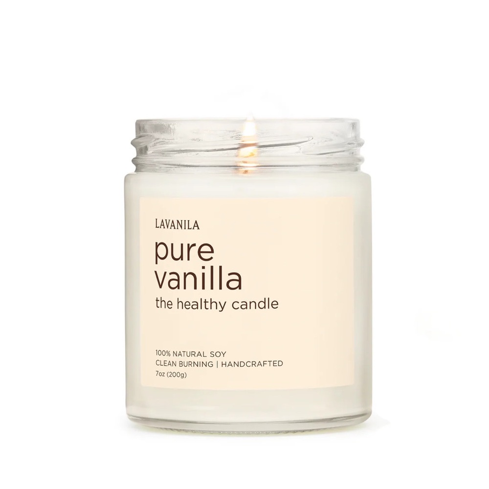 💜 LAVANILA Pure Vanilla Candle The Healthy Candle - NWT